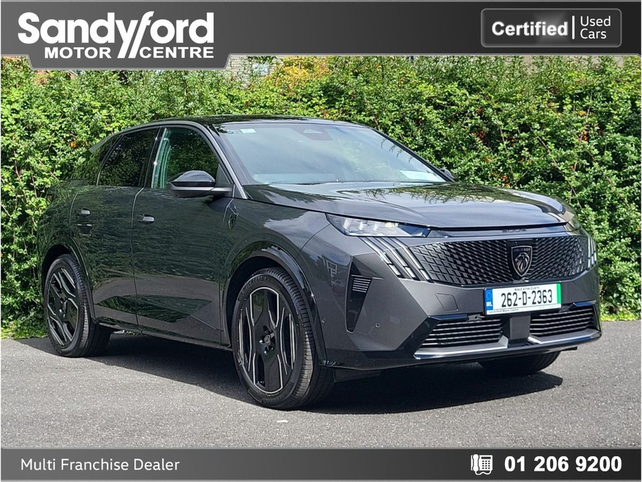 Peugeot 3008 262 EV GT Exclusive 73kWH 210BHP* SOLD