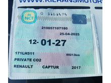 2017 Renault Captur 1.5L Diesel For Sale Images