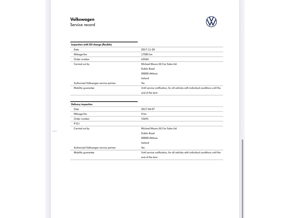 2017 Volkswagen Tiguan 2L Diesel For Sale Images
