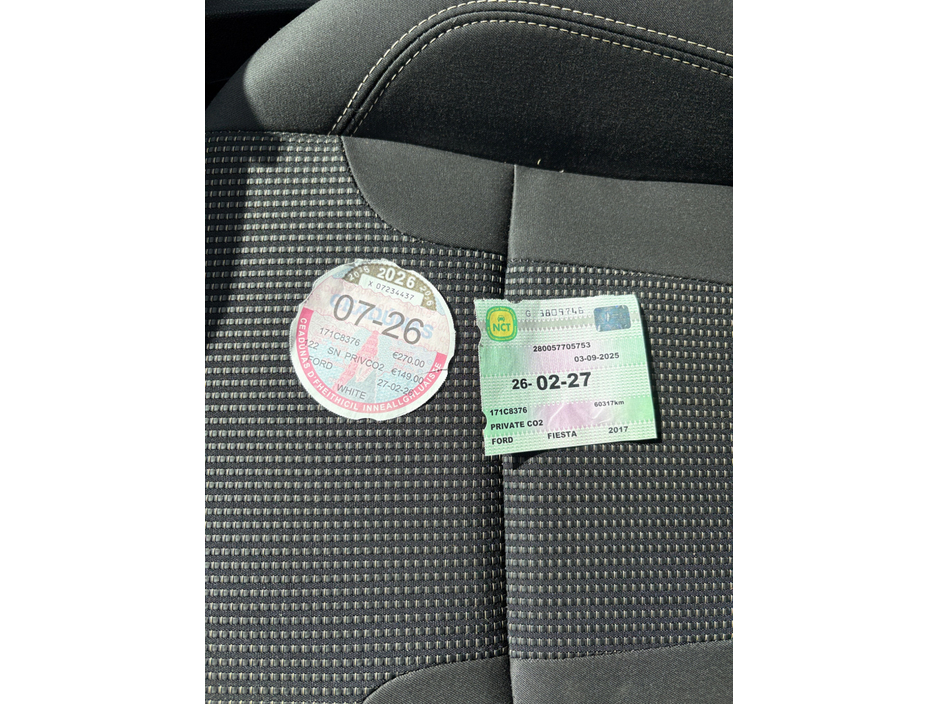 2017 Ford Fiesta 1.2L Petrol For Sale Images