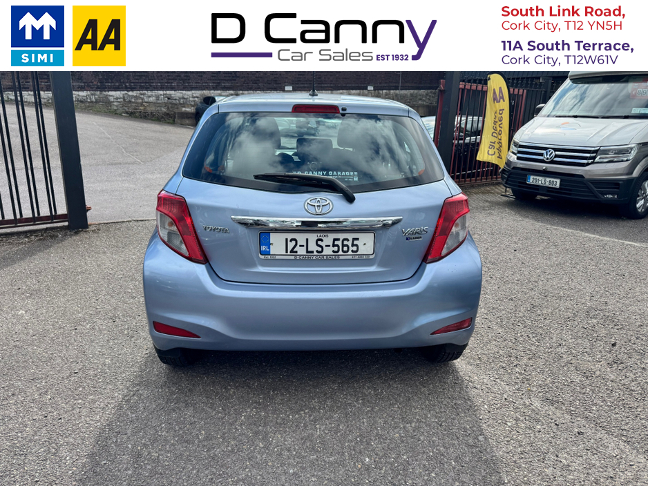 2012 Toyota Yaris 1.0L Petrol For Sale Images