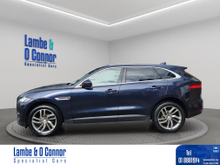 Jaguar F-Pace 2.0 D AWD PRESTIGE AUTO *** BLUE MET / CREAM LEATHER *** PAN ROOF **** SERVICE HISTORY ****