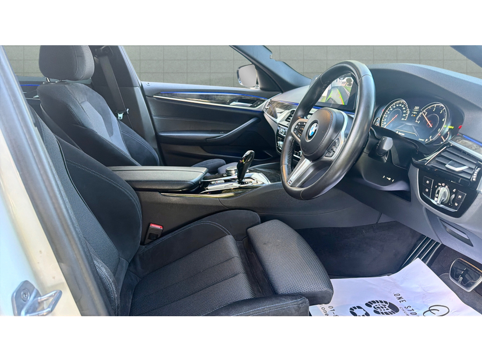 BMW 5 Series 55,000kms-523D-G30-MSPORT PRO-MSPORT-360 CAMERA-LOW KM-AS NEW — thumbnail 13