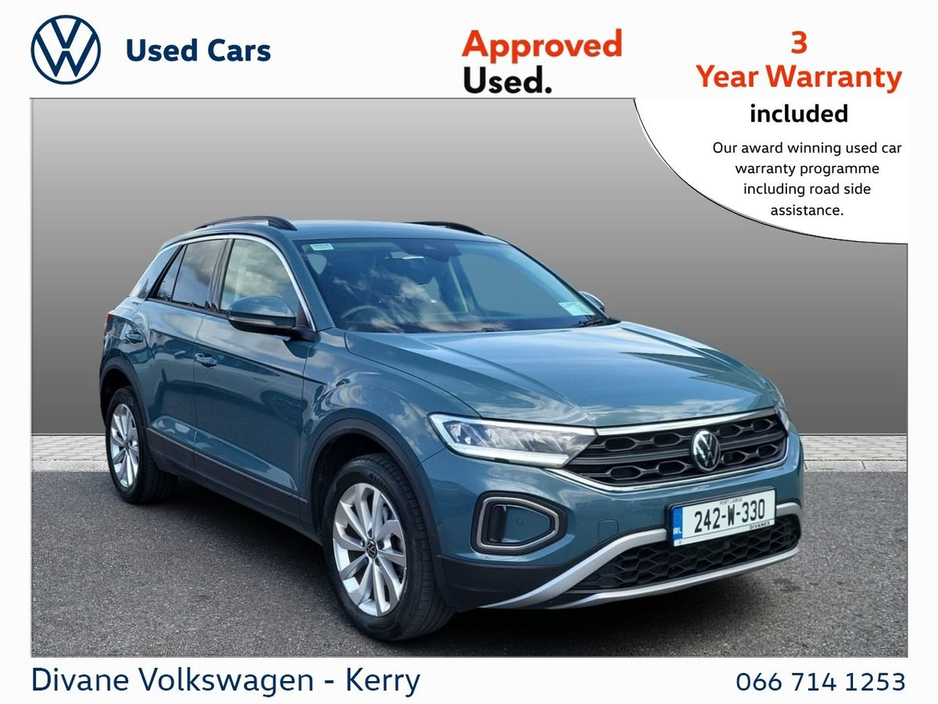 Used Volkswagen T-Roc 2024 in Kerry