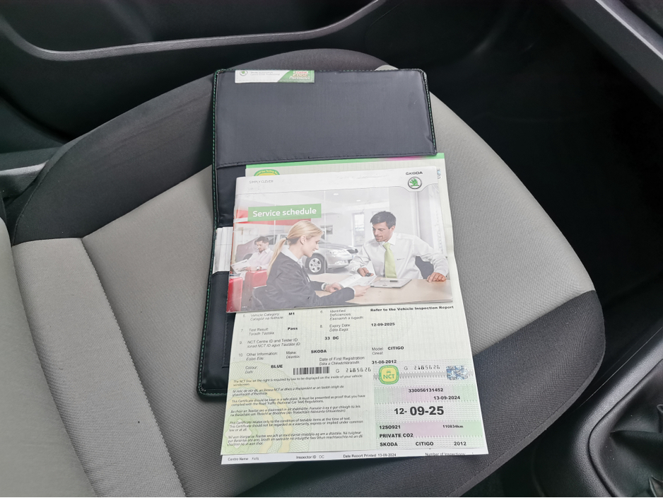 2012 Skoda Citigo 1L Petrol For Sale Images