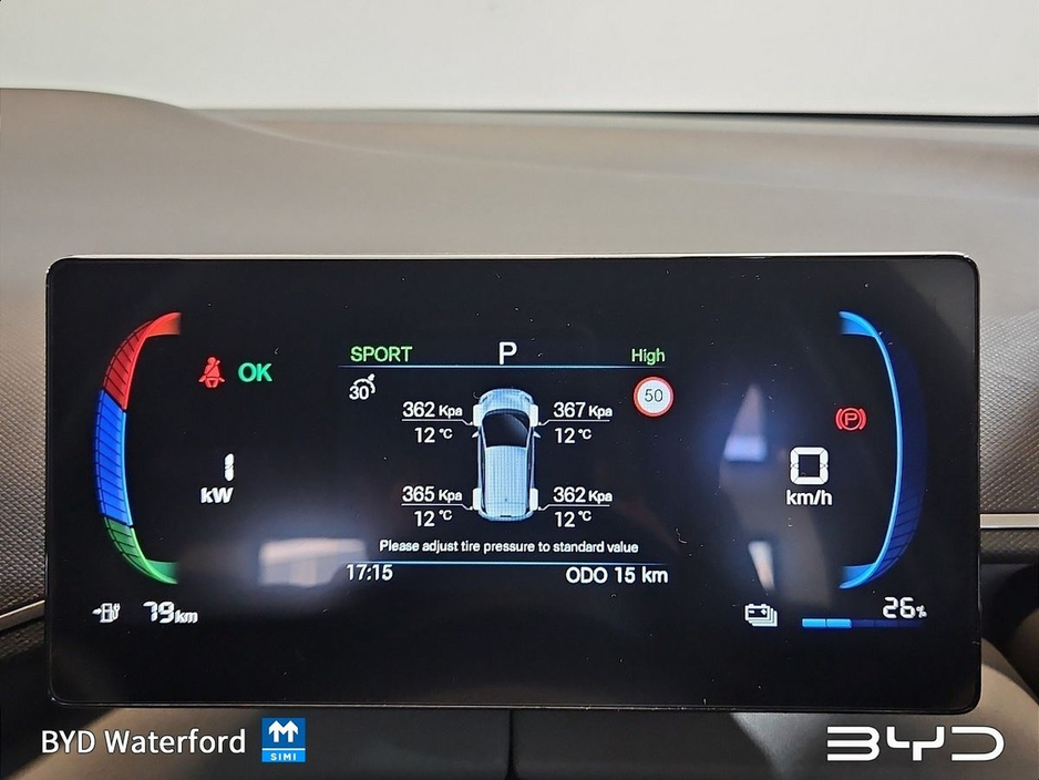 BYD Dolphin Surf *Demo Sale NOW ON* BOOST MODEL - 43.2kWh battery, up to 322km range. Includes Reversing Camera, Adaptive Cruise Control, Climate Control, Sat Nav, and Keyless Start. — thumbnail 17