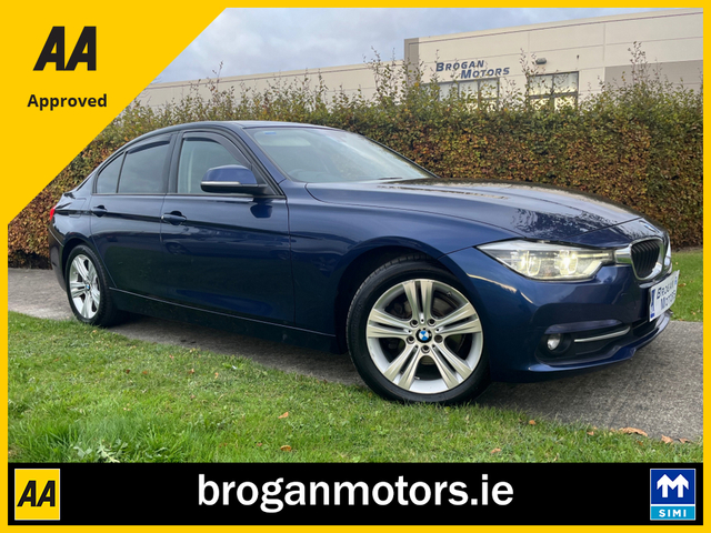 2017 BMW 3 SERIES 318 D 2.0 SPORT 4DR*New Nct 09-2027*Full Leathee*Privacy Glass*Sat Nav*Low Kilometres*AA & Simi Approved Dealer 2025