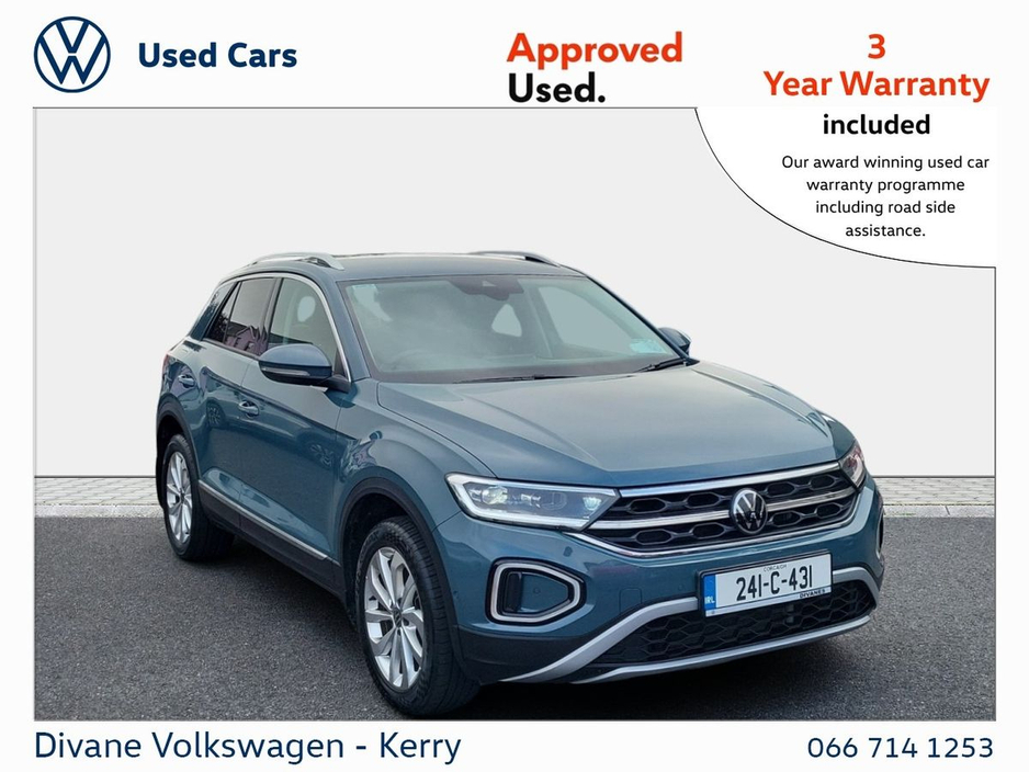 Used Volkswagen T-Roc 2024 in Kerry