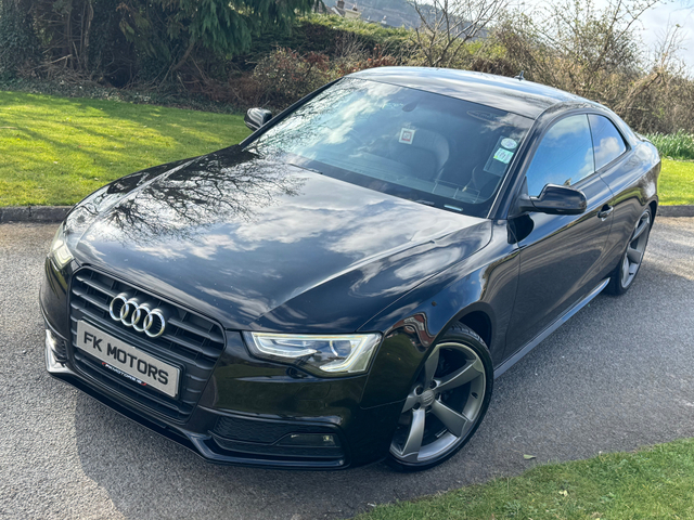 2012 AUDI A5 2.0 TDI S LINE BLACK EDITION 177PS 2DR