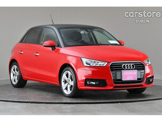 2016 AUDI A1 1.0TFSI 95HP S-TRONIC*SPORTS SEATS*TWO TONE ROOF*16'' ALLOYS*PARK SENSORS*