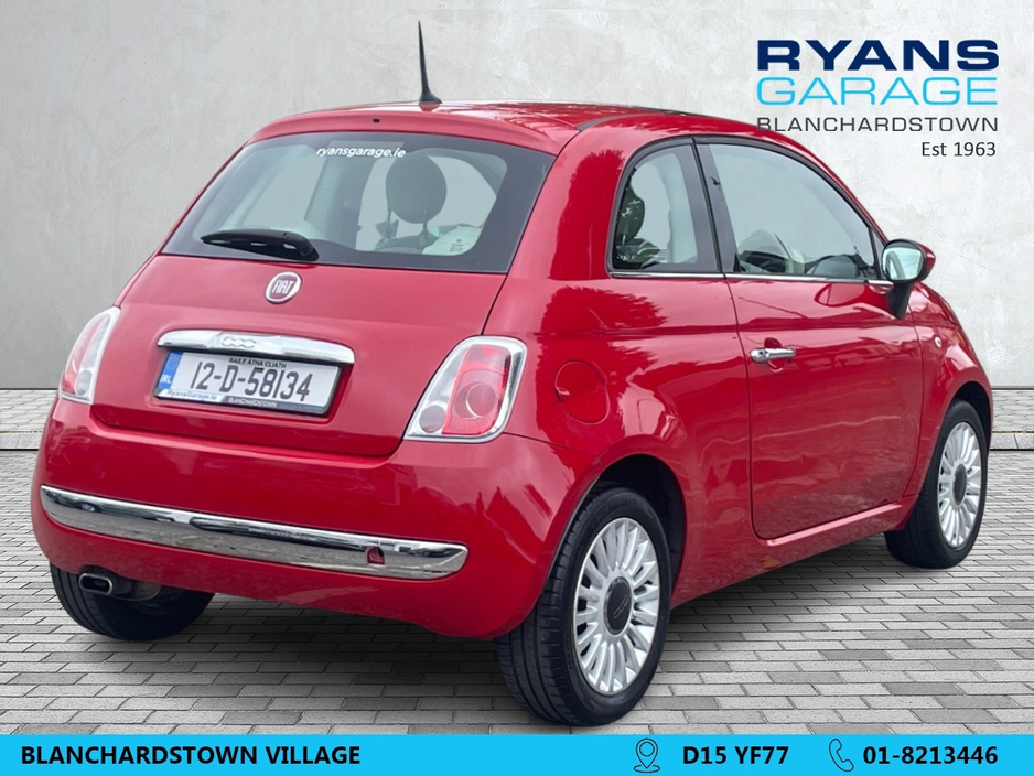 Fiat 500 1.2 LOUNGE 69BHP 3DR — thumbnail 7