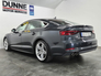 2020 AUDI A5 2.0 TDI S-LINE 40 190PS 5DR AUTO*SAT NAV*TWO KEYS*NCT 02/27*12 MONTH WARRANTY*FINANCE AVAILABLE