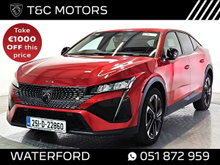 Peugeot 408 *Low Mileage* Allure Model - Rear Camera, Parking Sensors, Adaptive Cruise Control, Sat Nav, Dual Climate, Road Sign Recognition, Voice Commands