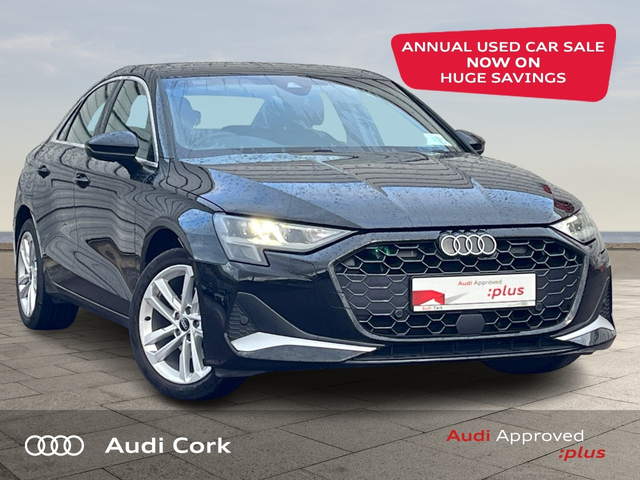 2024 AUDI A3 SALOON 2.0 30TDI 115BHP SE WITH HIGH BEAM ASSIST