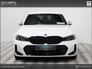 2025 BMW 3 SERIES *BIGGER BATTERY, PRO, TECH, VISIBILITY AND COMFORT PACK* 19.5KW BATTERY. UP TO 101KM EV RANGE: 330E M-SPORT ALPINE WHITE, ADAPTIVE LED HEADLIGHTS, A