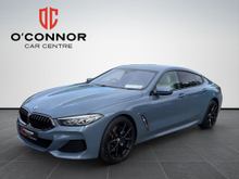 BMW 8 Series Barcelona Blue, cream leather, big spec — this 840i is pure class.