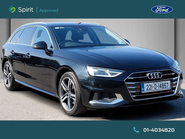 2022 AUDI A4 35 TDI 163HP S Tronic SE FULL BLACK LEATHER