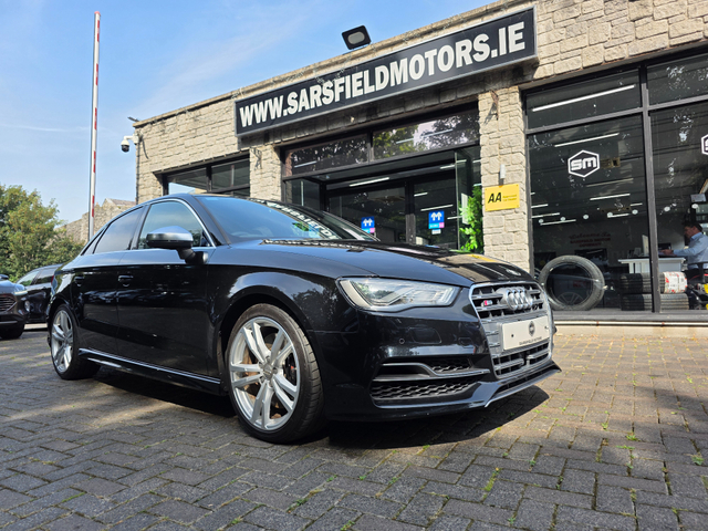 2015 AUDI S3 2.0 TFSI QUATTRO SALOON AUTO. ONLY 70000 KMS. FINANCE ARRANGED. SIMI. AA APPROVED
