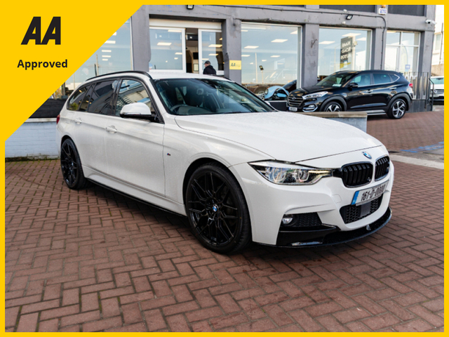 2016 BMW 3 SERIES 320i X-DRIVE M-SPORT PLUS 5DR ESTATE AUTOMATIC // IMMACULATE CONDITION FINISHED IN ICE WHITE // OUR OWN DEALER WARRANTY // BUY WITH CONFIDENCE AA AND SIMI APPROVED DEALER // ALL TRADE INS WELCOME