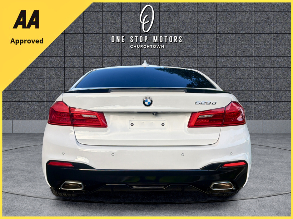 BMW 5 Series 55,000kms-523D-G30-MSPORT PRO-MSPORT-360 CAMERA-LOW KM-AS NEW — thumbnail 4