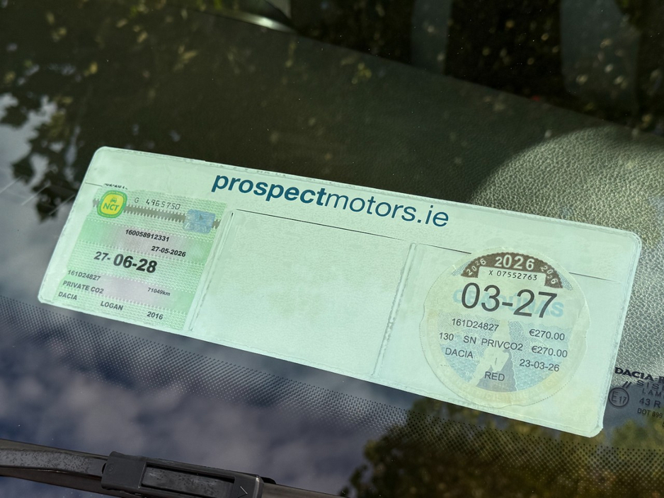 2016 Dacia Logan 1.1L Petrol For Sale Images