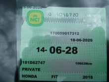 2018 Honda Fit 1.5L Petrol Hybrid For Sale Images