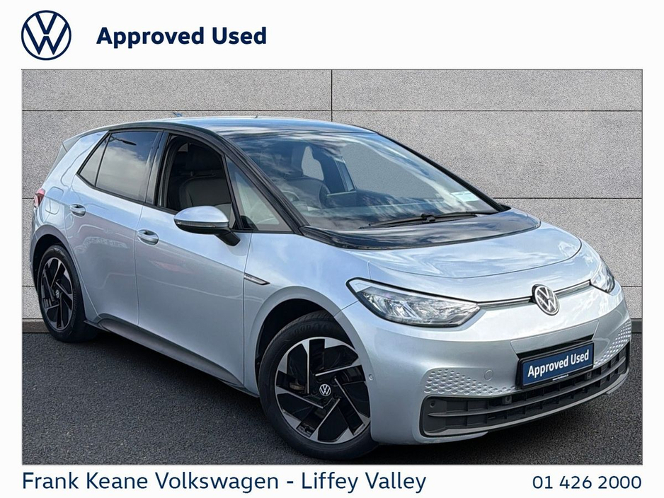Volkswagen ID.3 58KWH LIFE DX 204HP *SCALE SILVER METALLIC* *PRIVACY GLASS* *18" ALLOYS* *HEATED SEATS* *CARPLAY / ANDROID AUTO* *BATTERY CERTIFIED* *PCP FINANCE AVAILABLE*