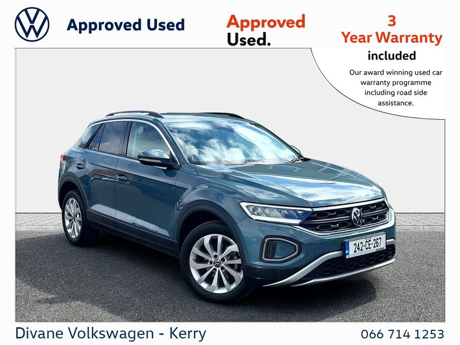Used Volkswagen T-Roc 2024 in Kerry