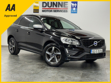 Volvo XC60 **D4 **R-DESIGN **181BHP **DIGITAL CLUSTER **HEATED HALF LEATHER HALF ALCANTARA SEATS **DIGITAL RADIO **HEATED HALF LEATHER HALF ALCANTARA SEATS **CRUISE CONTROL **LED HEADLIGHTS / TAILIGHTS **18" DIA