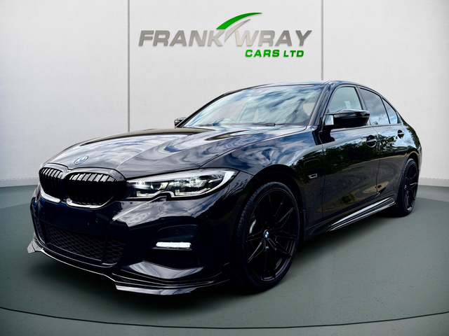 2021 BMW 3 SERIES G20 330 E M-SPORT AUTO**FULL LEATHER**REVERSE CAMERA**M-PERFORMANCE KIT**MINT**FSH**