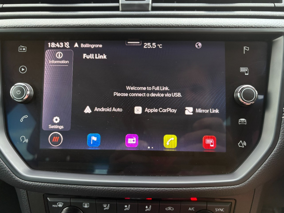 2021 SEAT Arona 1L Petrol For Sale Images