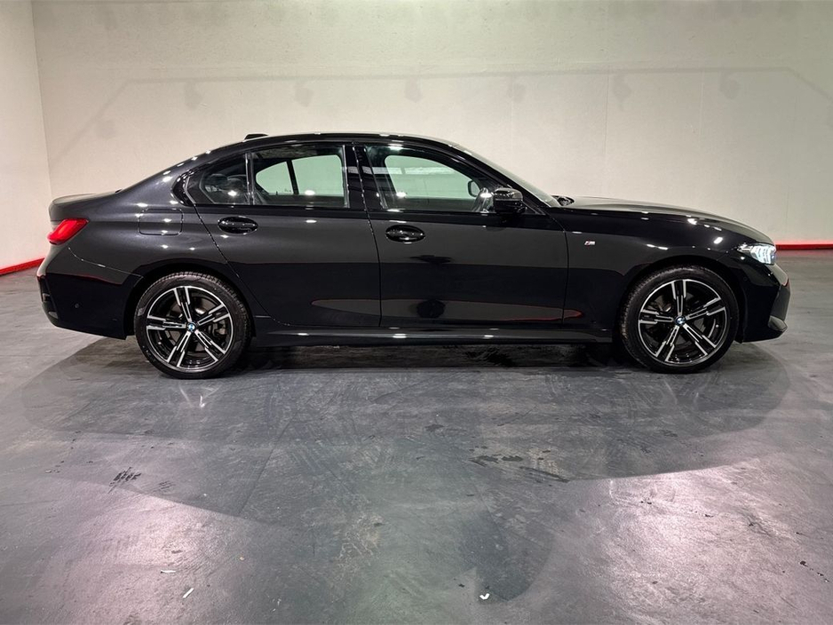 BMW 3 Series 330E BLACK SAPPHIRE M SPORT SALOON – 18’’ FACTORY ALLOYS – M PERFOMANCE TEX – CRUISE CONTROL - HEATED SEATS – DIGITAL DISPLAY – FLAT BOTTOM M SPORT ST — thumbnail 2
