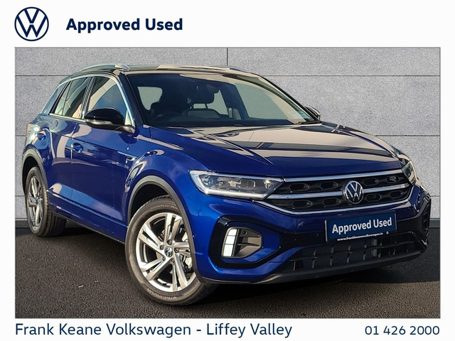2024 VOLKSWAGEN T-ROC R-LINE 1.0 TSI 110HP *ONE OWNER* *LAPIZ BLUE* *REAR VIEW CAMERA* *CARPLAY & ANDROID AUTO* *PCP FINANCE AVAILABLE*