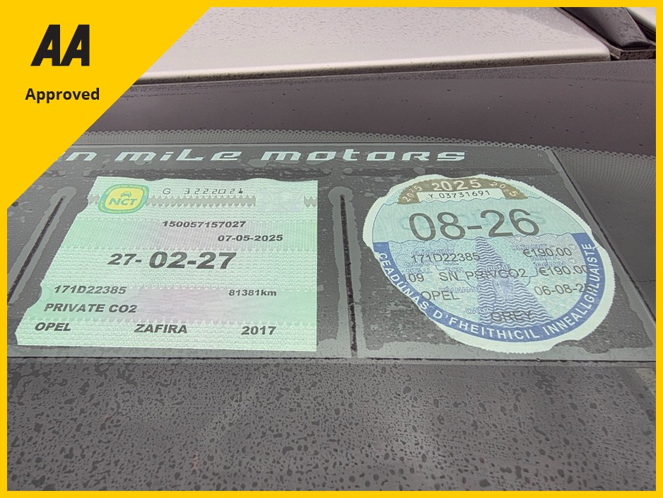 2017 Opel Zafira 1.6L Diesel For Sale Images