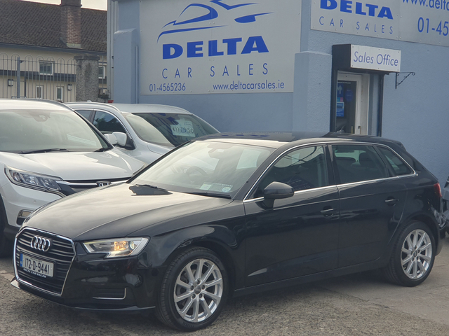 2017 AUDI A3 SE 1.6 TDI 115BHP AUTOMATIC NCT 07/27 TAX 04/26 FINANCE AVAILABLE @ €81 PER WEEK 2 KEYS/ FULL SERVICE HISTORY/ HALF LEATHER/ DIGITAL DASHBOARD/ BLUETOOTH/AUDI MMI/ SAT NAV/ HISTORY CHECKED