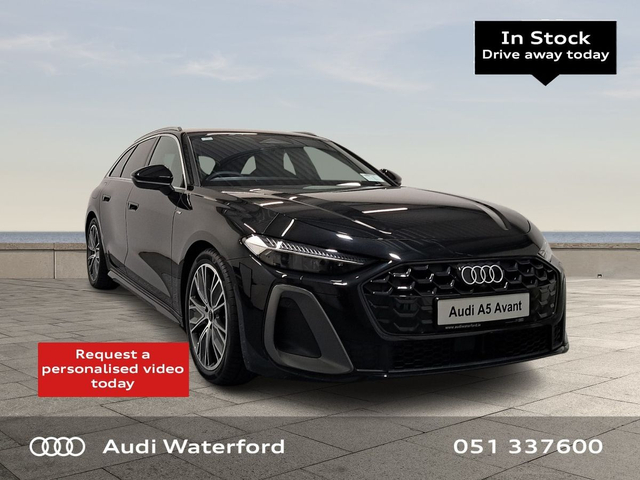 2025 AUDI A5 Avant 40 TDI Edition One S-Line PCP from €599 per month
