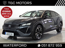 Peugeot 408 Allure Pack Auto 19" Diamond Cut Alloy Wheels, Front & Rear Parking Sensors with Rear Camera, Adaptive Cruise Control