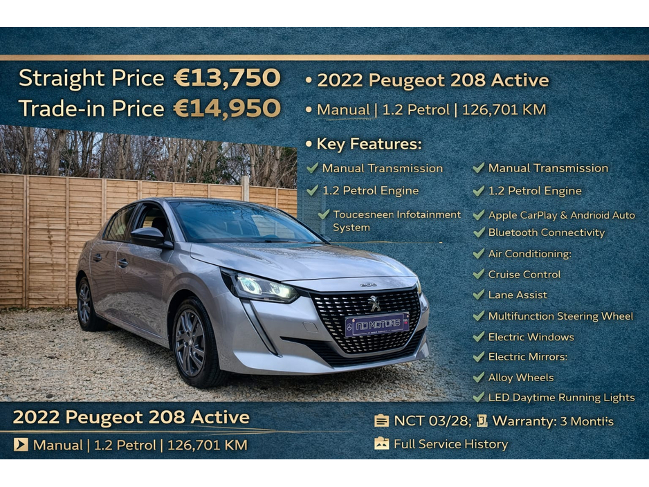 2022 Peugeot 208 For Sale Images