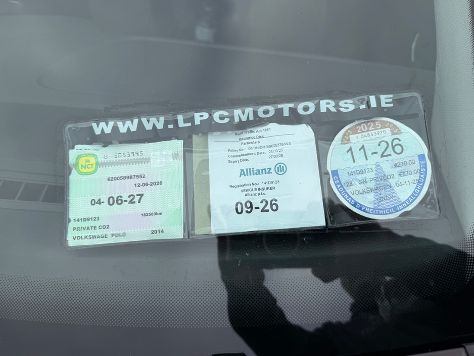 2014 Volkswagen Polo 1.2L Petrol For Sale Images