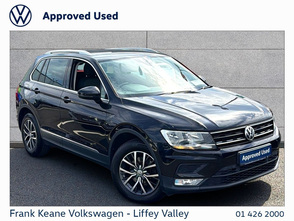 Volkswagen Tiguan COMFORTLINE 2.0 TDI 150HP *DEEP BLACK METALLIC* *NEW NCT* *12 MONTHS FRANK KEANE WARRANTY* *FINANCE AVAILABLE*