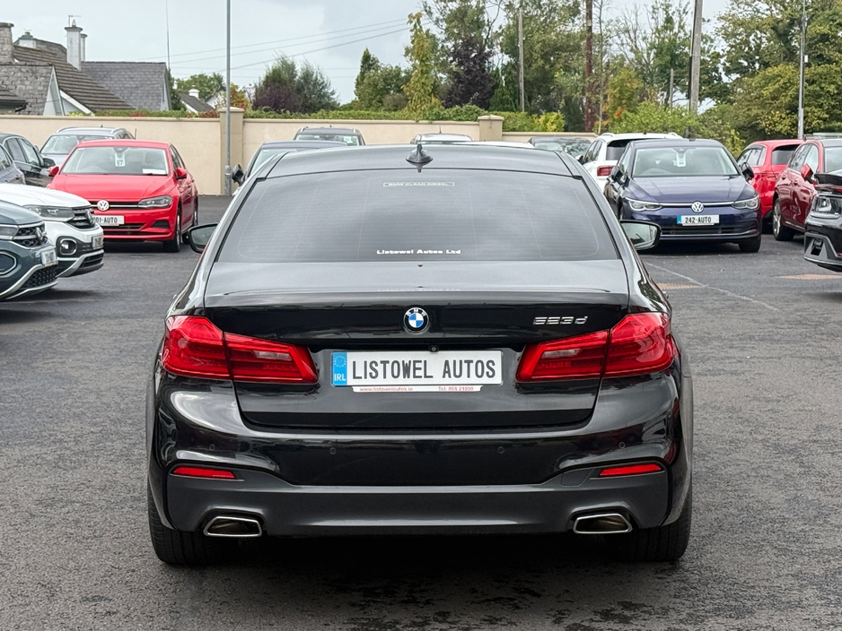 BMW 5 Series M-SPORT 523D 190BHP AUTOMATIC 2.0 DIESEL *VIRTUAL COCKPIT, REAR VIEW CAMERA, 19 " DIAMOND CUT ALLOYS, PARKING SENSORS FRONT & REAR, PADDLE SHIFT, MEMORY SEATS, LEATHER UPHOLSTERY,3 STAGE HEATED SEATS* — thumbnail 8