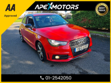 Audi A1 1.2 TFSI S-LINE * MANUAL * PETROL * NEW NCT DEC-27 * BEAUTIFUL DEEP RED COLOUR * AA APPROVED * IMMACULATE (AS NEW ) * 101 SAFETY CHECKLIST * STAMPED SERVICE HISTORY * LOW TAX * 12-MONTH ROADSIDE ASSIS