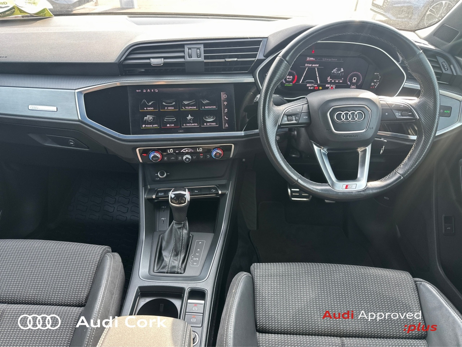 Audi Q3 2.0 35 TDI 150BHP S-LINE AUTOMATIC WITH BLACK STYLING, 20" ALLOYS, PRIVACY GLASS & BLACK GLOSS MIRRORS — thumbnail 19