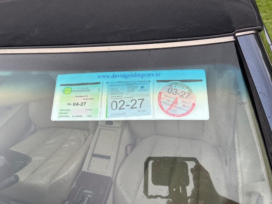 1995 Mercedes-Benz SL Class 2.8L Petrol For Sale Images