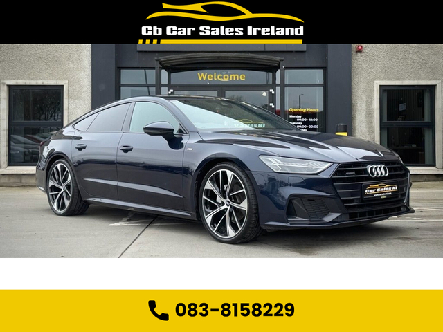 2022 AUDI A7 2.0 TDI 40 S line Sportback 5dr Diesel S Tronic quattro Euro 6 (s/s) (204 ps) 1 OWNER + VIRTUAL COCKPIT + REVERSE CAMERA + HEATED SEATS