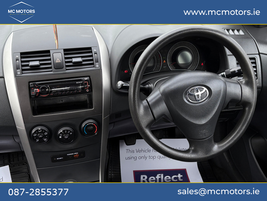 2008 Toyota Corolla 1.4L Petrol For Sale Images