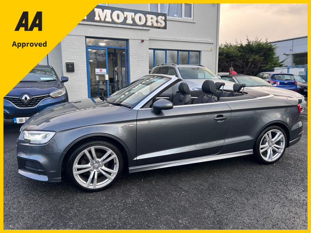 2017 AUDI A3 2017 AUDI A3 2.0TDI S LINE CABRIO