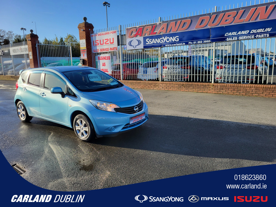 2014 Nissan Note 1.2L Petrol from Carland Dublin (SsangYong