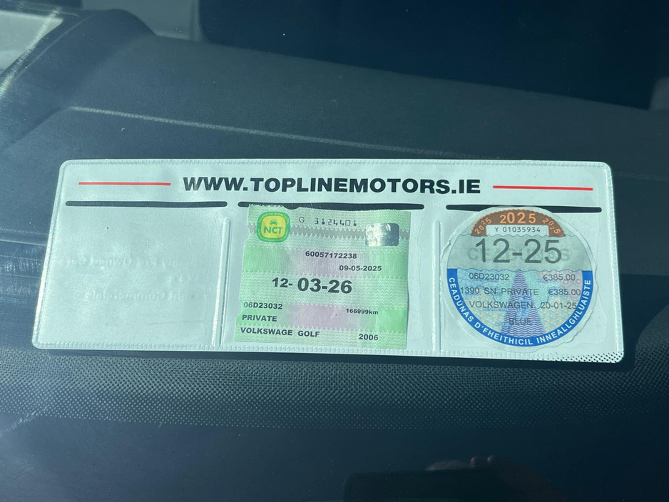 2006 Volkswagen Golf 1.4L Petrol For Sale Images