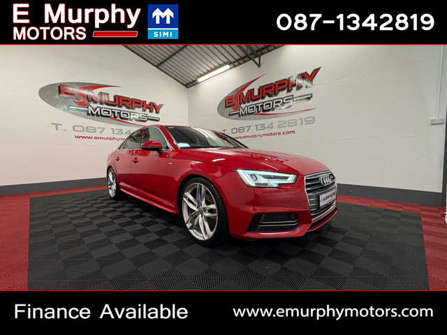 2017 AUDI A4 2.0 TDI S/LINE AUTO 190P €75 PER WEEK
